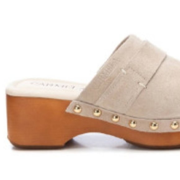 new CARMELA Leather studded  clogs   492M0 - Picture 3 of 7